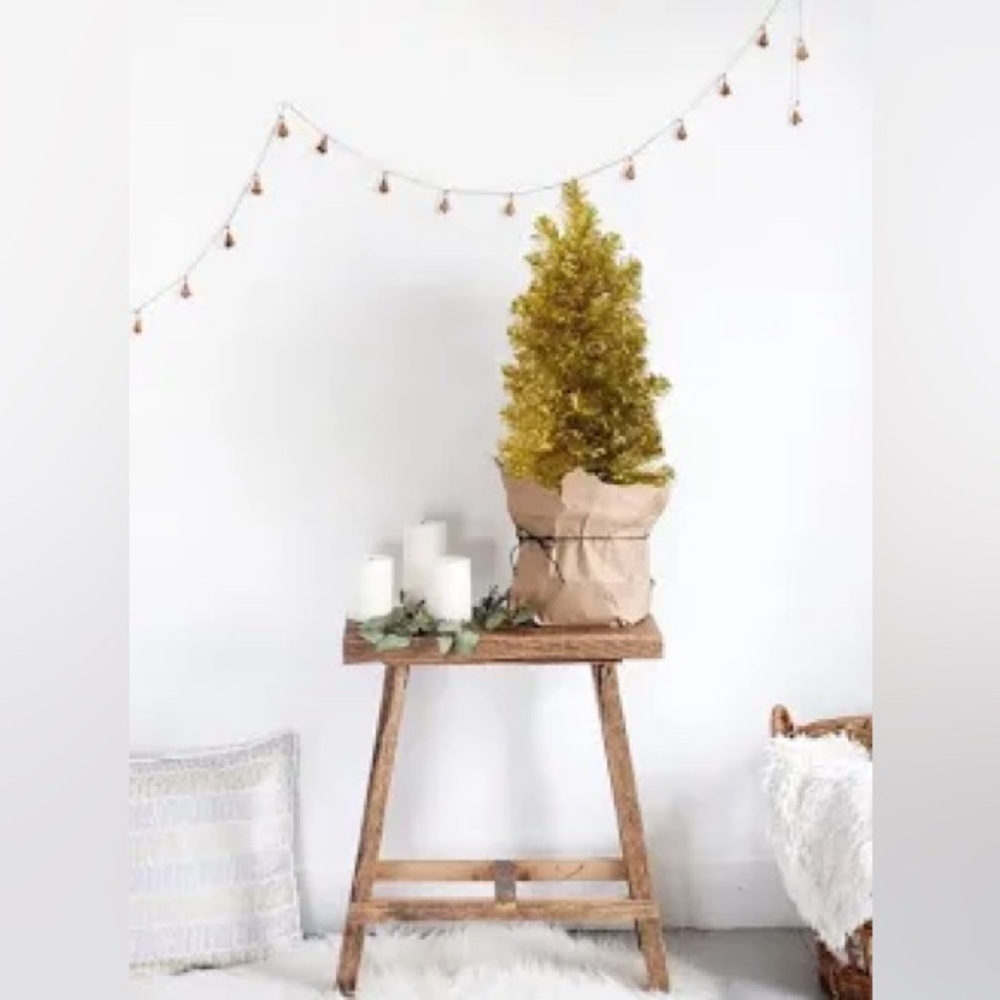Golden Table Top Tree - NWT